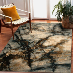 RugsX Wool Carpet Omega Elian Marble Iron Green 200X300 Cm