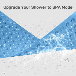 Aspire Homeware Sky Blue Shower Bath Mat Non-Slip Suction Cups Grip Drain Holes Machine Washable (L)100Cm X (W)40Cm - thumbnail 3