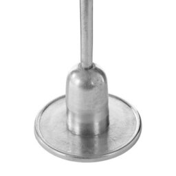 Orsina Durable Side Table With Silver Finish, Handcrafted Small Table For Lounge, Versatile Side Table For Bedroom - thumbnail 4