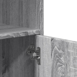 Walplus Rollingâ Cabinet Grey Sonoma 55X40X91 Cm Engineered Wood - thumbnail 8
