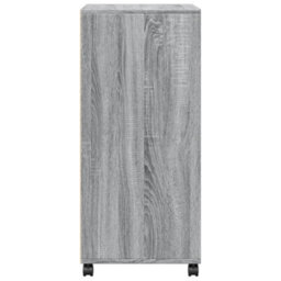 Walplus Rollingâ Cabinet Grey Sonoma 55X40X91 Cm Engineered Wood - thumbnail 5