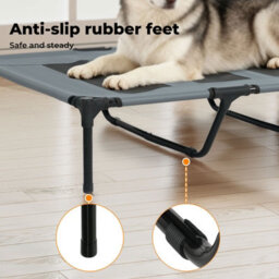 Skylos Elevated Pet Bed Raised Dog Bed Heavy Duty Outdoor Cooling Bed - thumbnail 7