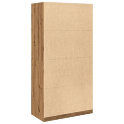 Berkfield Wardrobe Artisian Oak 100X50X200 Cm Engineered Wood - thumbnail 6