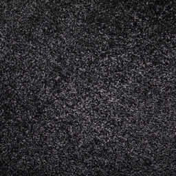 FloorMatch Granite Dark Grey Saxony Carpet Soft Luxury Pile 8mm Thick - 4M Width