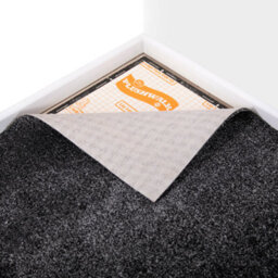 FloorMatch Granite Dark Grey Saxony Carpet Soft Luxury Pile 8mm Thick - 4M Width - thumbnail 2