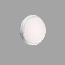 Luminosa Lighting Luminosa Tom Outdoor Led Flush Wall Lamp White 11W 3000K Ip65