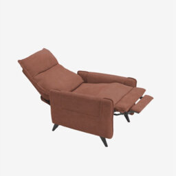 Flexispot Recliner Armchair With Adjustable Backrest Xp1 In Mocha - thumbnail 6