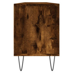 Berkfield Sturdy Tv Cabinet Smoked Oak 150X30X44.5 Cm Engineered Wood - thumbnail 7