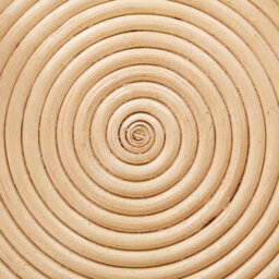 Beliani Side Table Troolie Rattan Natural - thumbnail 8