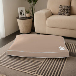 istyle mode Super Soft Cosy Beige Extra-Large Dog Beds Cushion Water Resistant Mattresses Washable Zipped Cover With Cushion - thumbnail 4