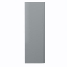 Dezine Yukon 400mm Satin Grey Tall Cupboard