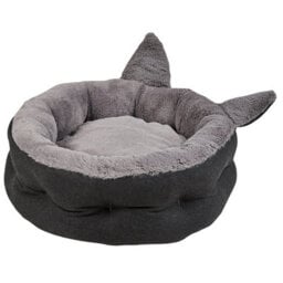 Beliani  Pet Bed Kepez Fabric Grey
