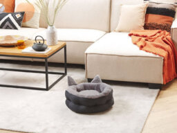 Beliani  Pet Bed Kepez Fabric Grey - thumbnail 2