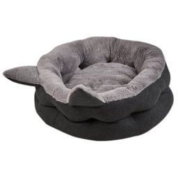 Beliani  Pet Bed Kepez Fabric Grey - thumbnail 6