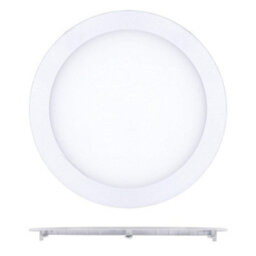 Long Life Lamps Company 18W Led Round Recessed Ceiling Panel 4000K - thumbnail 5