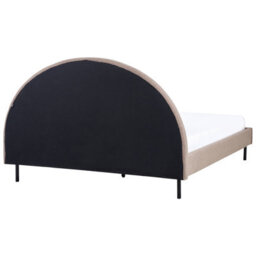 Beliani Bed Boucle Margut 160 X 200 Cm (Eu King Size) Taupe - thumbnail 6