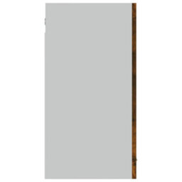 Vidaxl Hanging Glass Cabinet Lyon Smoked Oak 80X31X60 Cm Engineered Wood - thumbnail 6