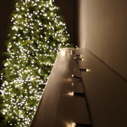 Samuel Alexander 400 Led 40M Premier Christmas Indoor Outdoor Multi Function Battery Operated String Lights With Timer In Warm White - thumbnail 1