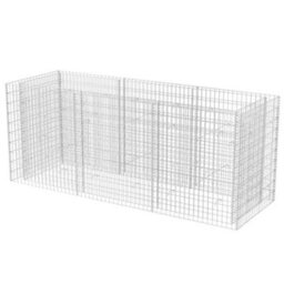 Berkfield Gabion Raised Bed Steel 270X90X100 Cm - thumbnail 2