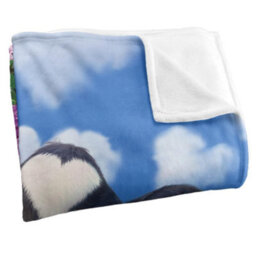 Jq Licensing Jlo Silky Cow Supersoft Blanket Multicoloured (One Size) - thumbnail 3
