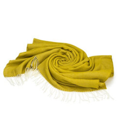 Luxury Living 100% Acrylic Throw - 150Cm X 125Cm - Lime - thumbnail 3