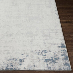 Livabliss Roma-Abstract Blue Grey Off-White Modern Marble Living Dining Bedroom Rug 80 X 220 Cm Easy Care, Non Shedding - thumbnail 5