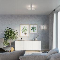 Sollux Lighting Feniks Wood White 1 Light Classic Wall Light - thumbnail 6