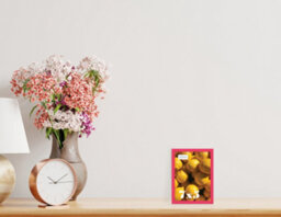 7X5 Bright Pink Picture Frame (12.7 X 17.8Cm) Poster, Photo, Artwork, Gallery Wall Or Print - thumbnail 2