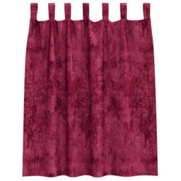 Berkfield Curtain With Curtains 2 Pcs Wine Red 140 X 140 Cm Velvet - thumbnail 3