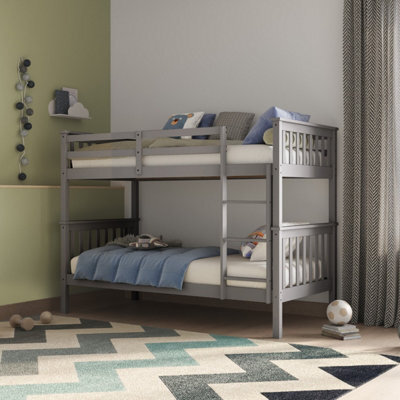 Flair Koop Detachable Bunk Bed - Grey - image 1