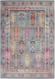 Vintage Kashan Vka06 Grey Multi Rug By Nourison-61 X 173 (Runner) - thumbnail 8