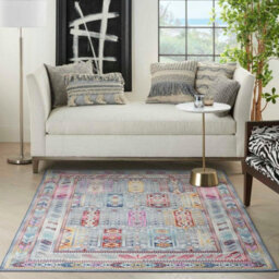 Vintage Kashan Vka06 Grey Multi Rug By Nourison-61 X 173 (Runner) - thumbnail 1