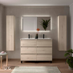 Cygnus bath Bequia 3C Vanity Unit 120Cm Natural Basin Ceramic