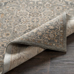 Livabliss Arda-Vintage Blue Grey Brown Traditional Boho Fringe Living Dining Bedroom Rug 200 X 290 Cm Easy Care, Non Shedding - thumbnail 4