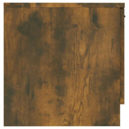 Berkfield Bedside Cabinets 2 Pcs Smoked Oak 40X39X40 Cm - thumbnail 8