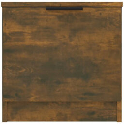 Berkfield Bedside Cabinets 2 Pcs Smoked Oak 40X39X40 Cm - thumbnail 7