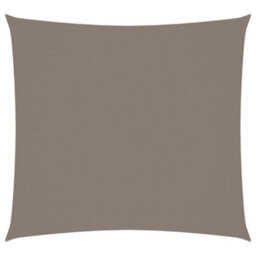 Berkfield Sunshade Sail Oxford Fabric Square 2X2 M Taupe - thumbnail 1