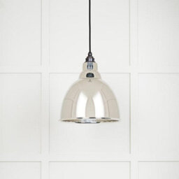 From the Anvil Hammered Nickel Brindley Pendant - thumbnail 1