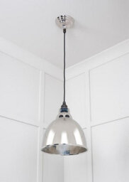 From the Anvil Hammered Nickel Brindley Pendant - thumbnail 4