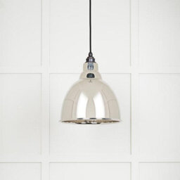 From the Anvil Hammered Nickel Brindley Pendant - thumbnail 3