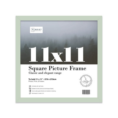11X11 Mint Green Picture Frame (27.9 X 27.9Cm) Poster, Photo, Artwork, Gallery Wall Or Print - image 1