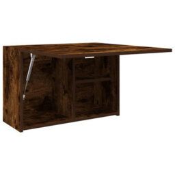 Walplus Bathroom Wall Cabinet Smoked Oak 60X25X40 Cm Engineered Wood - thumbnail 5
