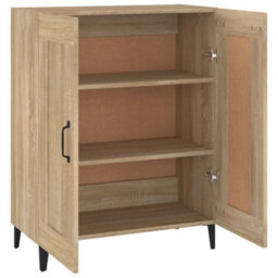 Vidaxl Sideboard Sonoma Oak 69.5X34X90 Cm Engineered Wood - thumbnail 7