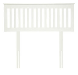 Save On Goods UK 5Ft King Size White, Solid Wood Wooden Headboard Bed Head End Board - thumbnail 3