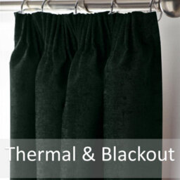 Luxury Living Chenille Blackout Pencil Pleat Top Curtains 168Cm X 183Cm Green - thumbnail 3