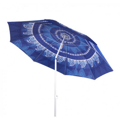 Vivo 1.9M Garden Parasol Mandala Umbrella Tilt Outdoor Sunshade Canopy - Blue - image 1