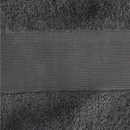 Catherine Lansfield Bathroom Anti Bacterial 500 Gsm Soft & Absorbent Cotton Bath Sheet Pair Charcoal Grey - thumbnail 3