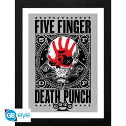 GB Eye Five Finger Death Punch Punchagram 30 X 40Cm Framed Collector Print - thumbnail 2