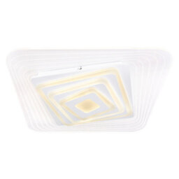 Luminosa Lighting Luminosa Jocelyn Sqaure Integrated Led Semi Flush Ceiling Light White Led Dimmable 3000-6500K Remote Control Tuya Smart - thumbnail 3