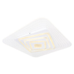 Luminosa Lighting Luminosa Jocelyn Sqaure Integrated Led Semi Flush Ceiling Light White Led Dimmable 3000-6500K Remote Control Tuya Smart - thumbnail 1